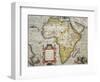 Map of Africa-null-Framed Giclee Print