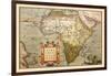 Map of Africa-Abraham Ortelius-Framed Art Print