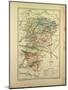 Map of Aisne France-null-Mounted Giclee Print