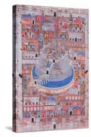 Map of Aleppo, C.1600-null-Stretched Canvas