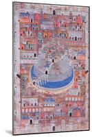 Map of Aleppo, C.1600-null-Mounted Giclee Print