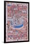 Map of Aleppo, C.1600-null-Framed Giclee Print