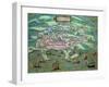 Map of Alexandria, Egypt, c1572-Joris Hoefnagel-Framed Giclee Print