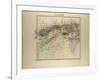 Map of Algeria and Tunisia 1896-null-Framed Giclee Print