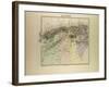 Map of Algeria and Tunisia 1896-null-Framed Giclee Print