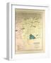 Map of Algeria-null-Framed Giclee Print