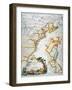 Map Of America, 1779-null-Framed Giclee Print