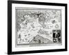 Map of America and Directions to China as Believed to Be a Copy of a 16th Century Original-null-Framed Giclee Print