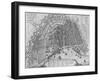 Map of Amsterdam, 1662-Cornelis I Danckerts-Framed Giclee Print