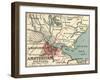 Map of Amsterdam (C. 1900), Maps-Encyclopaedia Britannica-Framed Art Print