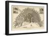 Map of Amsterdam-Van Brouwer-Framed Photographic Print