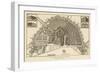 Map of Amsterdam-Van Brouwer-Framed Photographic Print