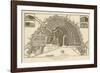 Map of Amsterdam-Van Brouwer-Framed Photographic Print