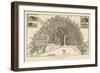 Map of Amsterdam-Van Brouwer-Framed Art Print