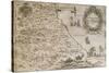 Map of Ancient Abruzzo, 1702-Giovan Battista Pacichelli-Stretched Canvas