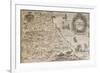 Map of Ancient Abruzzo, 1702-Giovan Battista Pacichelli-Framed Giclee Print