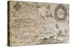 Map of Ancient Abruzzo, 1702-Giovan Battista Pacichelli-Stretched Canvas