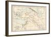 Map of Ancient Babylonia and of the Kingdoms of Lydia and Medea, c.550 Bc-null-Framed Giclee Print