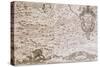 Map of Ancient County of Molise, 1702-Giovan Battista Pacichelli-Stretched Canvas