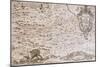 Map of Ancient County of Molise, 1702-Giovan Battista Pacichelli-Mounted Giclee Print