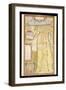 Map of Ancient Egypt, 1584-Abraham Ortelius-Framed Premium Giclee Print