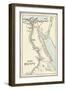 Map of Ancient Egypt-null-Framed Giclee Print