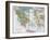 Map of Ancient Greece, 1902-null-Framed Premium Giclee Print