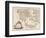 Map of ancient Greece and part of Turkey engraving-Guillaume Delisle-Framed Premium Giclee Print