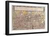 Map of Ancient Rome from Civitates Orbis Terrarum-null-Framed Premium Giclee Print