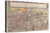 Map of Ancient Rome from Civitates Orbis Terrarum-null-Stretched Canvas