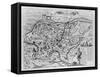 Map of Ancient Rome-null-Framed Stretched Canvas