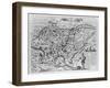 Map of Ancient Rome-null-Framed Giclee Print