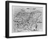 Map of Ancient Rome-null-Framed Giclee Print