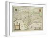 Map of Andalusia, Spain, 1634-Willem Blaeu-Framed Giclee Print