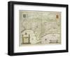 Map of Andalusia, Spain, 1634-Willem Blaeu-Framed Giclee Print