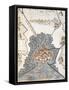 Map of Andria, Apulia Region from the Atlas Atlante Delle Locazioni, 1687-1697-Antonio Bignoli-Framed Stretched Canvas