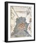 Map of Andria, Apulia Region from the Atlas Atlante Delle Locazioni, 1687-1697-Antonio Bignoli-Framed Giclee Print