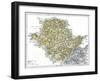 Map of Anglesey, 1924-1926-null-Framed Giclee Print