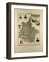 Map of Ardennes 1896 France-null-Framed Giclee Print