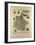 Map of Ardennes 1896 France-null-Framed Giclee Print