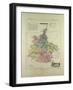 Map of Ardennes France-null-Framed Giclee Print