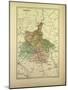 Map of Ardennes France-null-Mounted Giclee Print