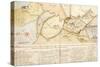 Map of Area of Gangi, Palermo Province, Sicily Region, 1834-null-Stretched Canvas