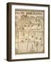 Map of Arignano, Italy, from the Atlas Atlante Delle Locazioni, 1687-1697-Antonio and Nunzio Michele-Framed Giclee Print