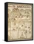 Map of Arignano, Italy, from the Atlas Atlante Delle Locazioni, 1687-1697-Antonio and Nunzio Michele-Framed Stretched Canvas