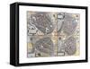 Map of Arnhem from Civitates Orbis Terrarum-null-Framed Stretched Canvas