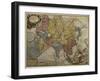 Map of Asia, 1700-Guillaume De L'Isle-Framed Giclee Print