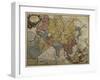 Map of Asia, 1700-Guillaume De L'Isle-Framed Giclee Print