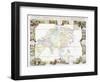 Map of Asia, 1786-Louis-Charles Desnos-Framed Giclee Print