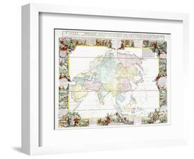 Map of Asia, 1786-Louis-Charles Desnos-Framed Giclee Print